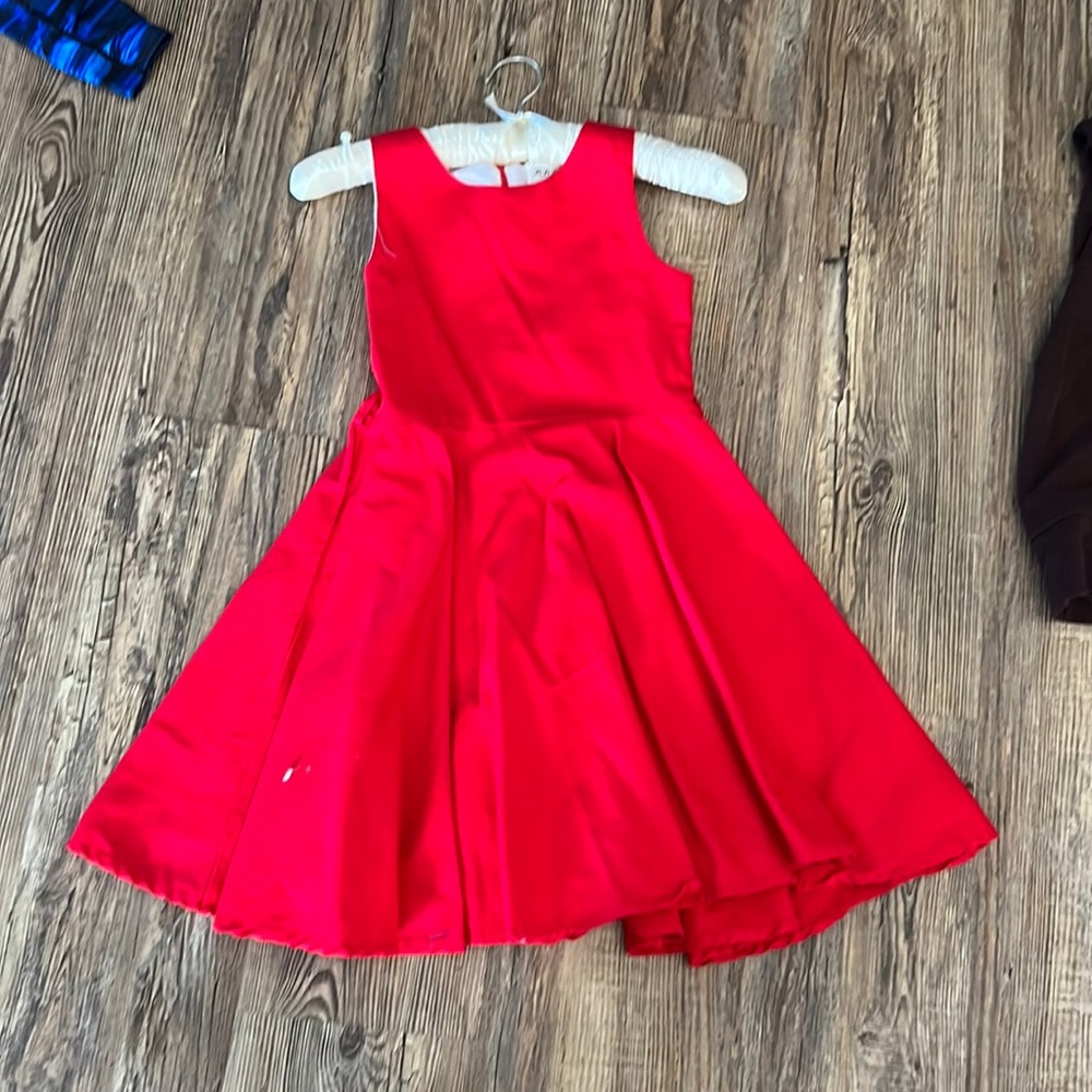 Red dress formal for girls